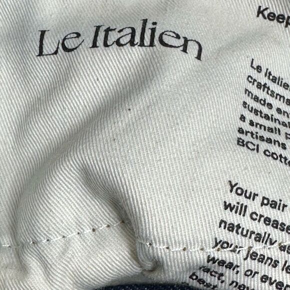 Frame Le Italien True Straight Dark Wash Jeans | Size 28 - Picture 8 of 9